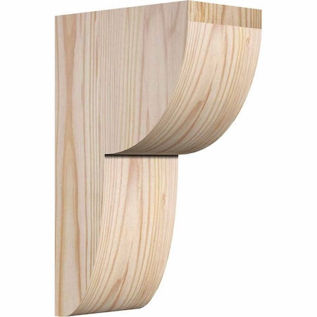 Ekena Millwork Crestline Smooth Corbel, Douglas Fir, 3 1/2"W x 6"D x 10"H COR04X06X10CRE00SDF